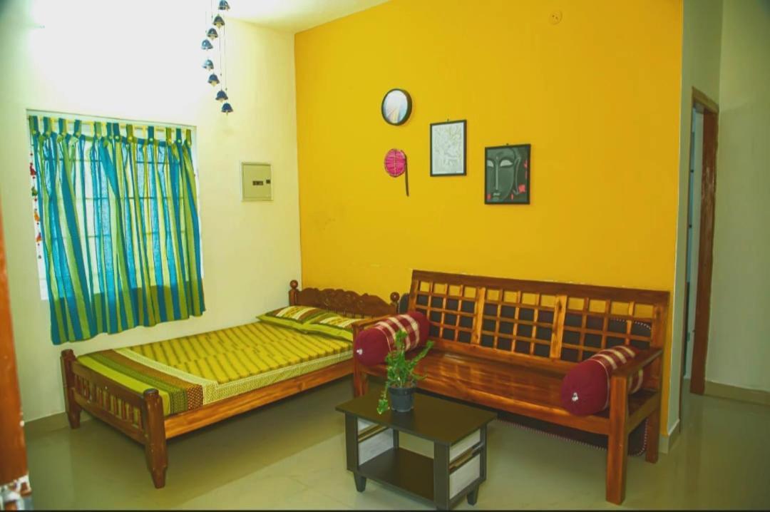 A Chettinad Villa In Coimbatore On The Way To Adiyogi And Nearer To Maruthamalai Eksteriør billede