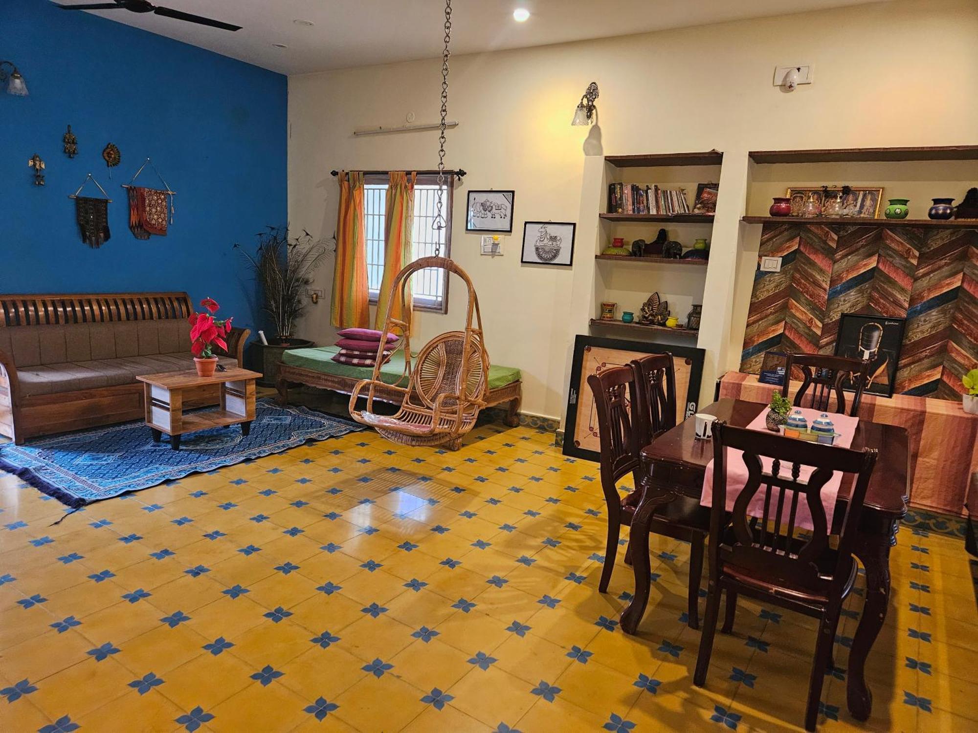 A Chettinad Villa In Coimbatore On The Way To Adiyogi And Nearer To Maruthamalai Eksteriør billede