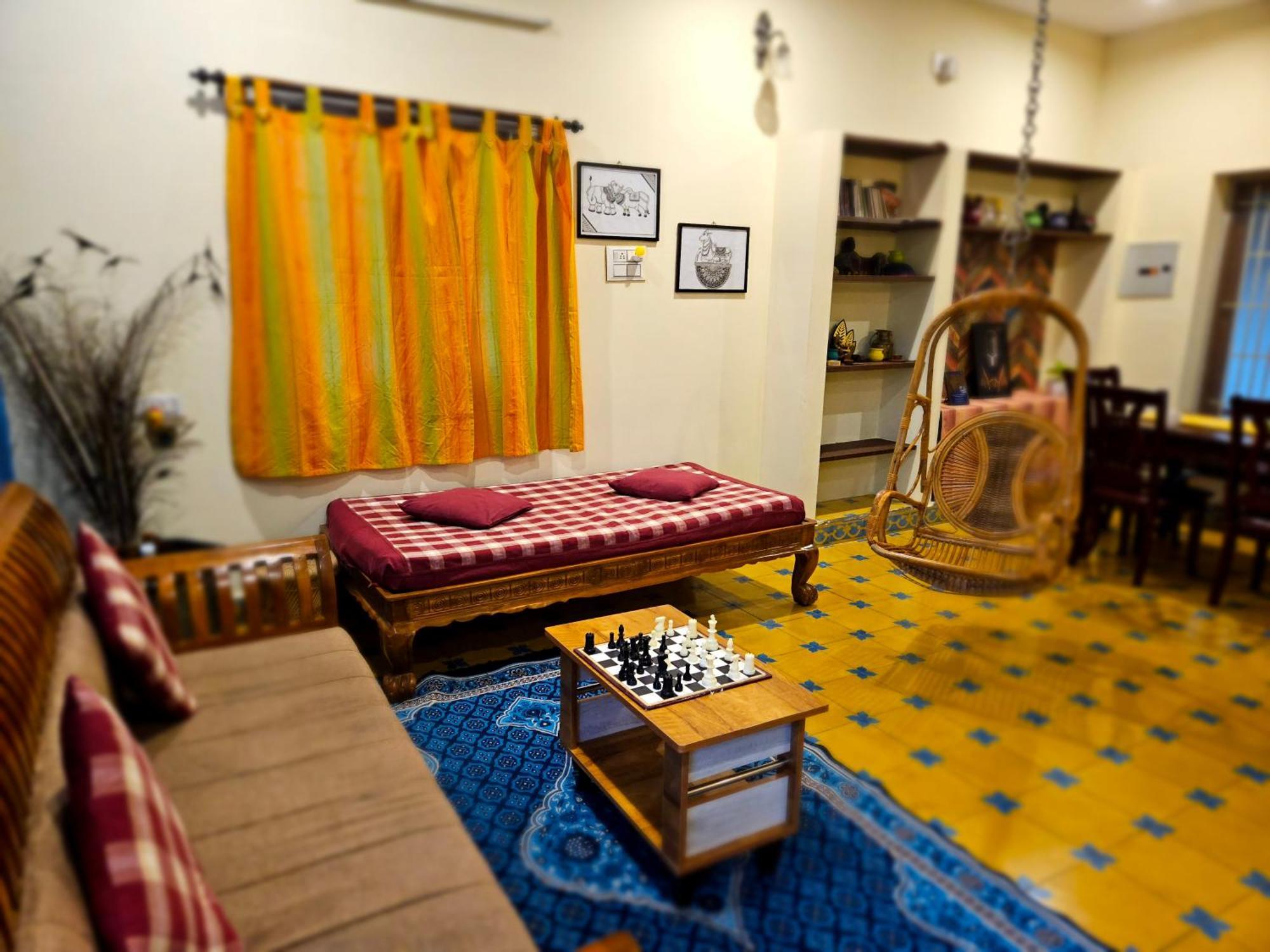 A Chettinad Villa In Coimbatore On The Way To Adiyogi And Nearer To Maruthamalai Eksteriør billede