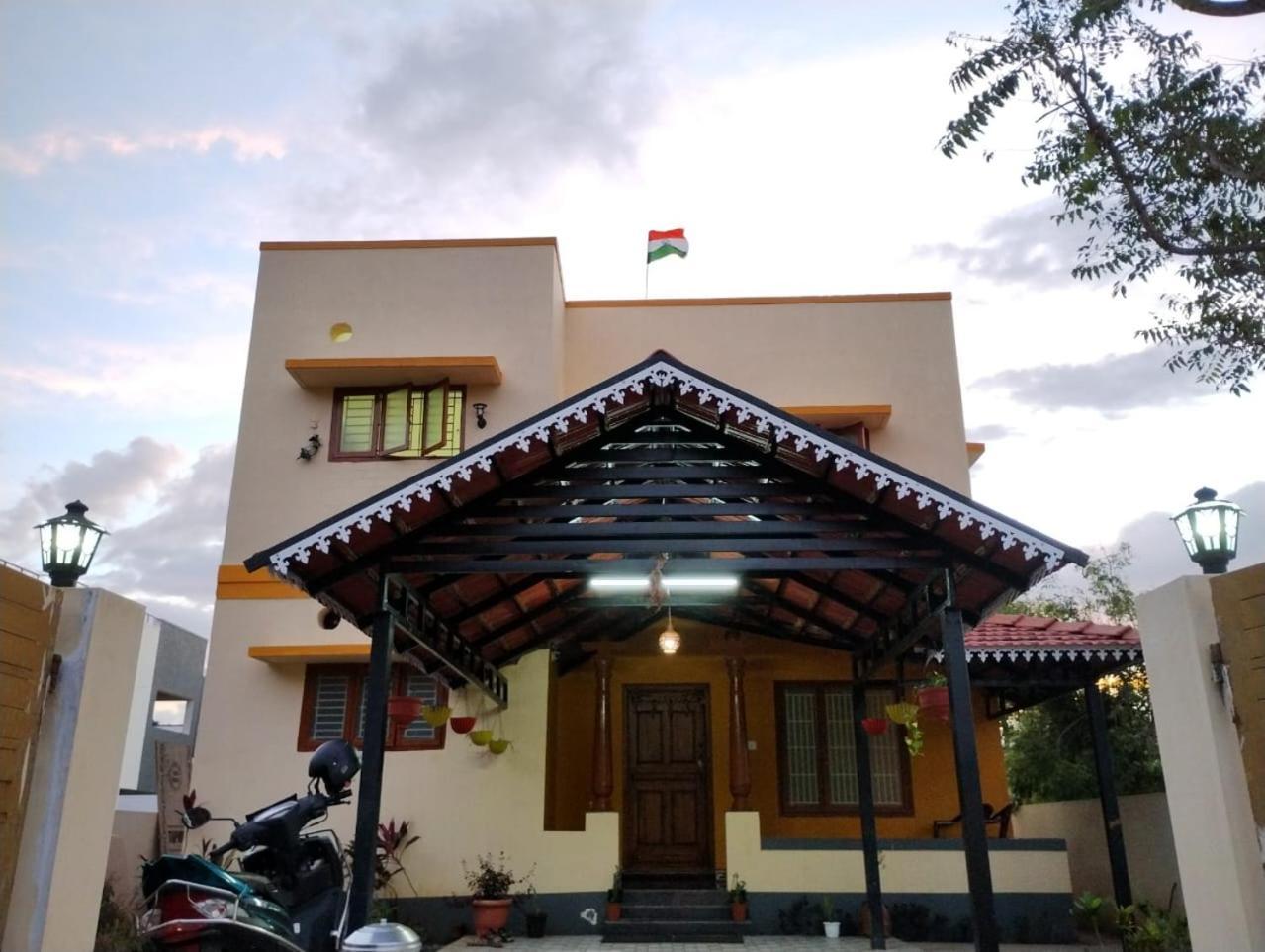 A Chettinad Villa In Coimbatore On The Way To Adiyogi And Nearer To Maruthamalai Eksteriør billede